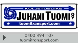 Kuljetusliike Juhani Tuomi Oy logo